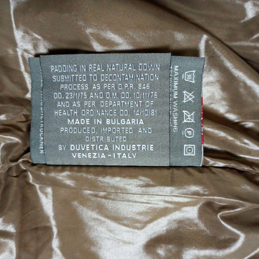 DUVETICA　フード付き ダウンベスト　riri製ジッパー　サイズ46