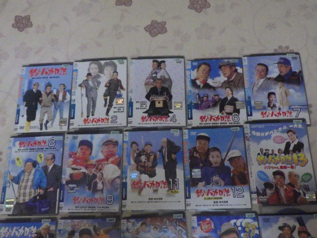 中古★DVD★釣りバカ日誌★西田敏行★宮沢りえ★三國連太郎★20枚★20本