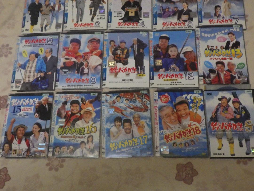 中古★DVD★釣りバカ日誌★西田敏行★宮沢りえ★三國連太郎★20枚★20本