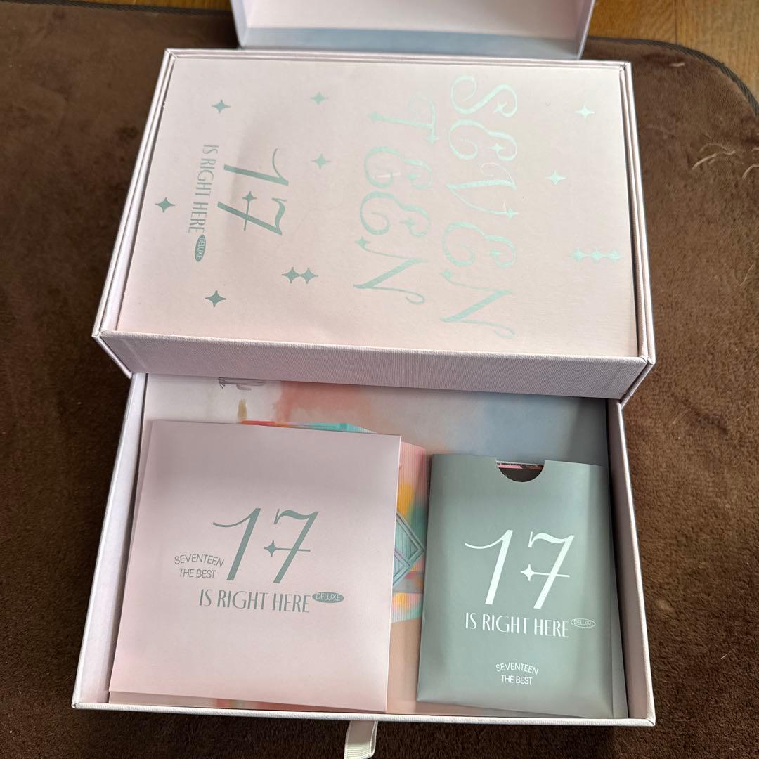 セブチSEVENTEEN BESTALBUM17 IS LIGHTHERE