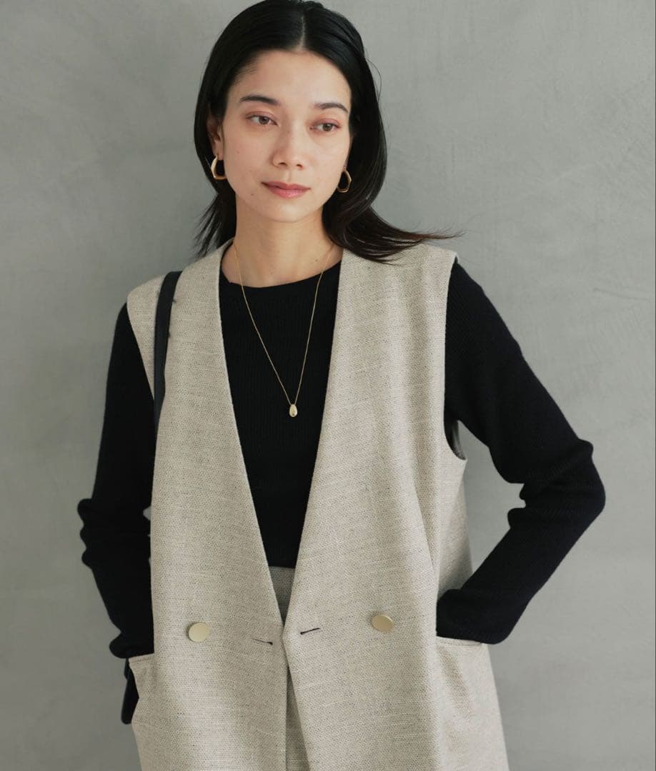 【美品❗️】green label relaxing ジレ ベスト