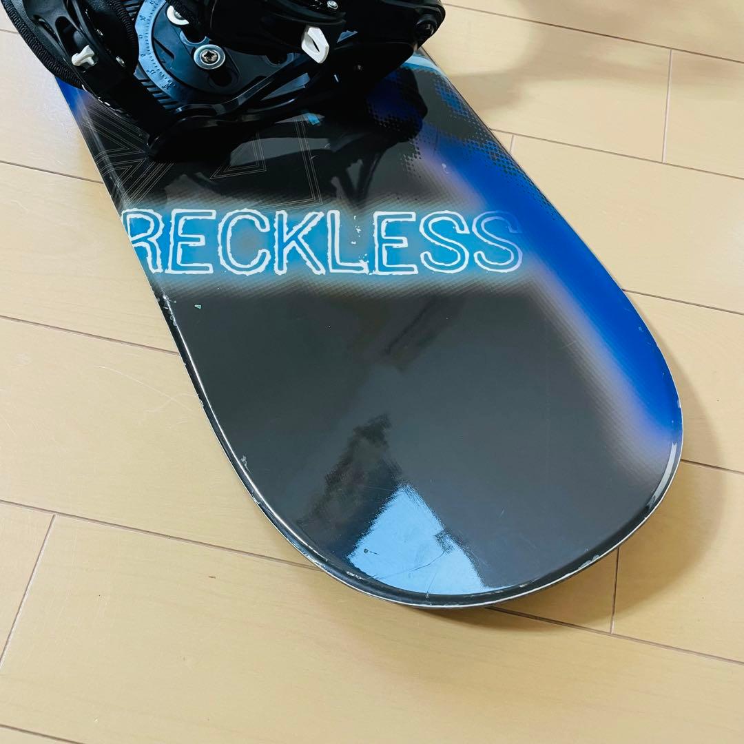 RECKLESS スノーボード TWO(b)ONE ビンディング 2点セット