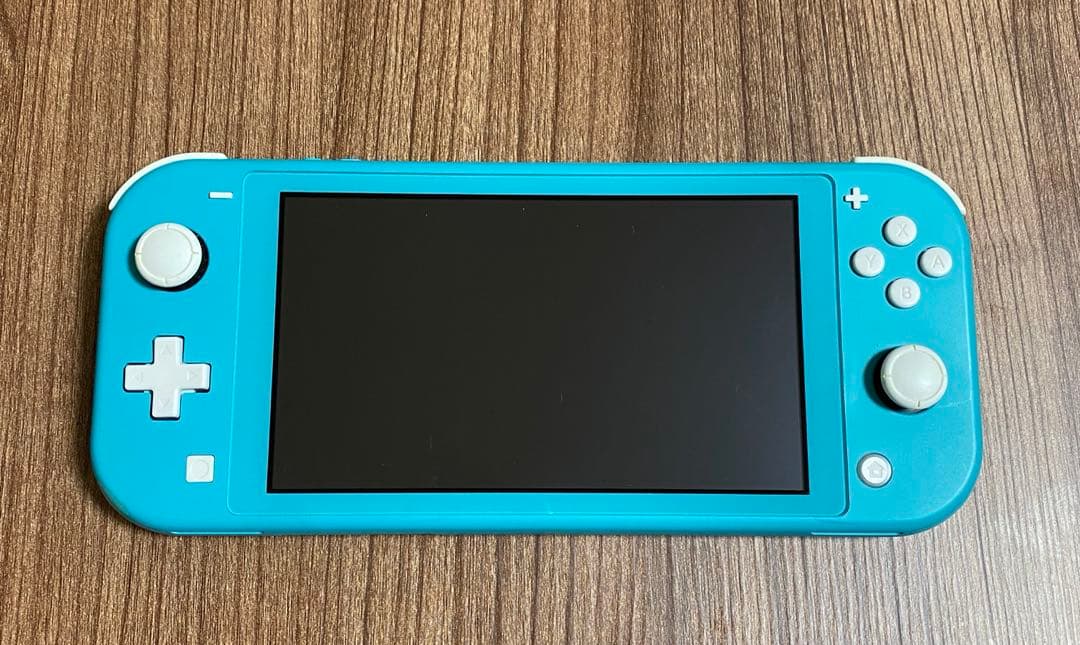 【美品】Nintendo Switch Lite ターコイズブルー　充電器付