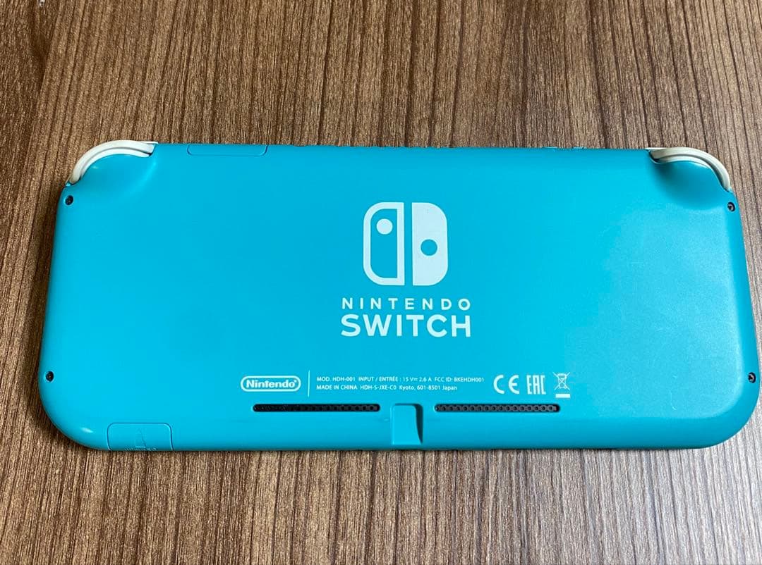 【美品】Nintendo Switch Lite ターコイズブルー　充電器付