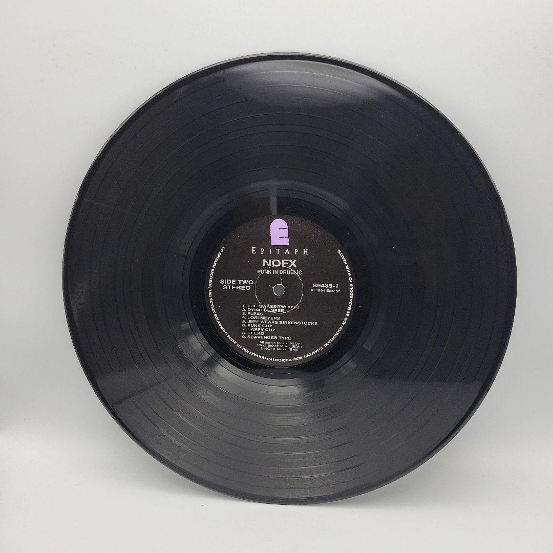 NOFX/Punk In DrublicレコードLP94年激レア