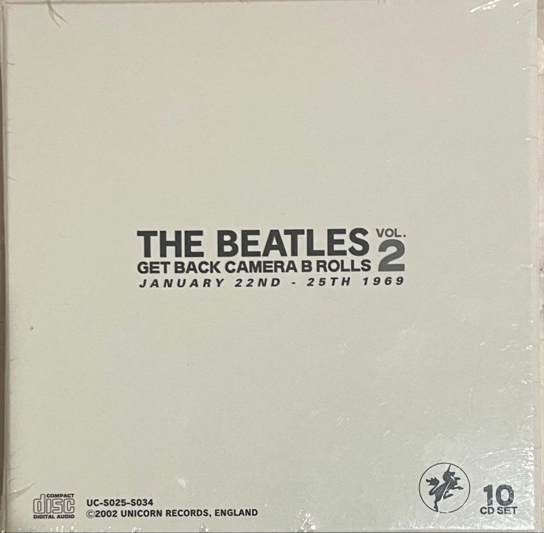 BEATLES GET BACK CAMERA B ROLLS 未開封 10CD