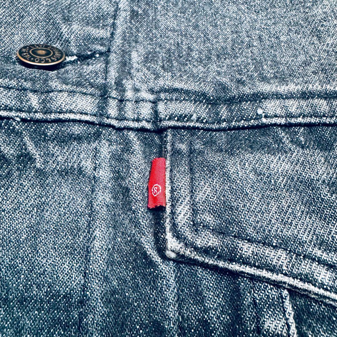 90s Levis 先染め ブラック デニムジャケット 75505-0259