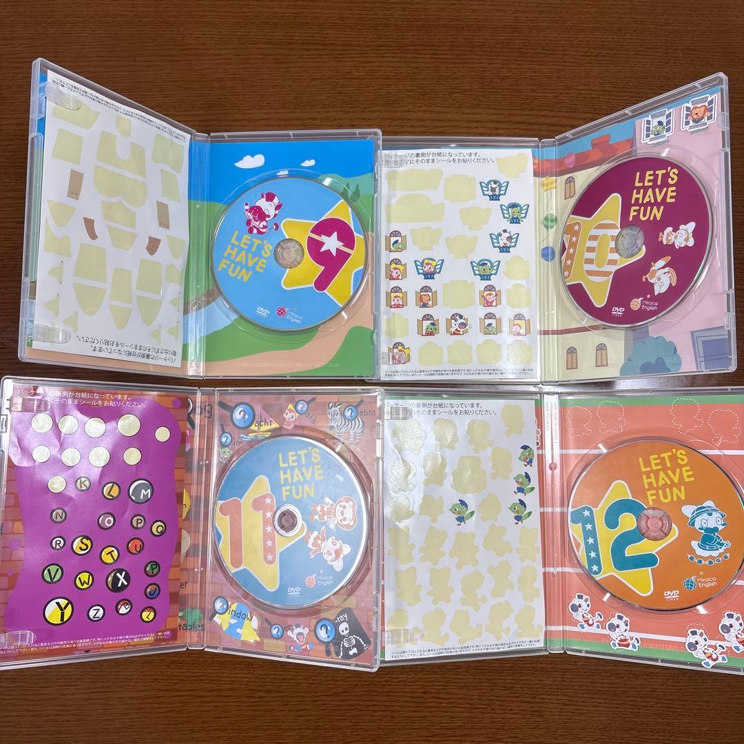 フルセット Miraico English Box DVDミライコ 知育玩具