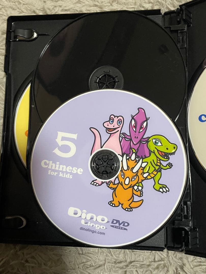 Dino Lingo Chinese for kids 6枚セット