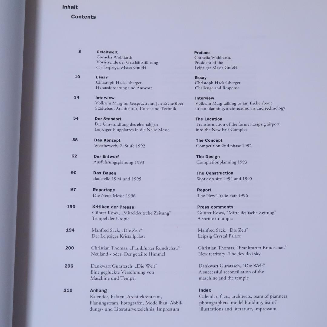 セール！ 洋書『ドイツ ライプツィヒ・メッセ 建設』国際コンペ/設計コンセプト