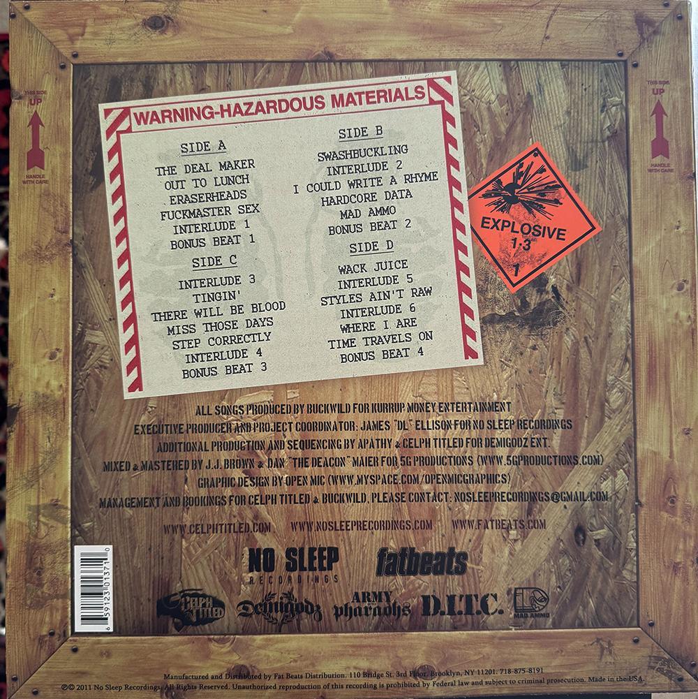 洋楽 Celph Titled&Buckwild The Instrumentals