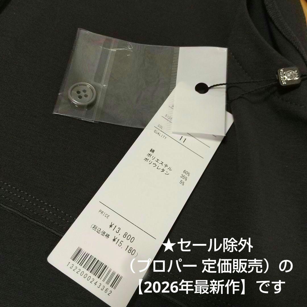 新品タグ付 ベスト 黒 ブラック ジレ ゆったり l ll 今季購入 未使用 春
