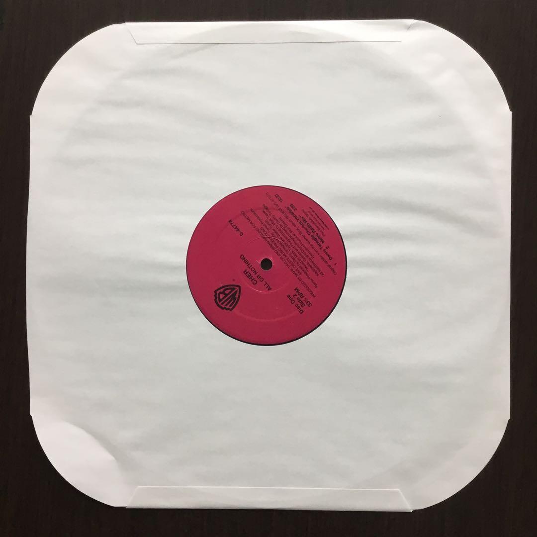 洋楽レコード　CHER ALL OR NOTHING 《 2枚組》WRRC