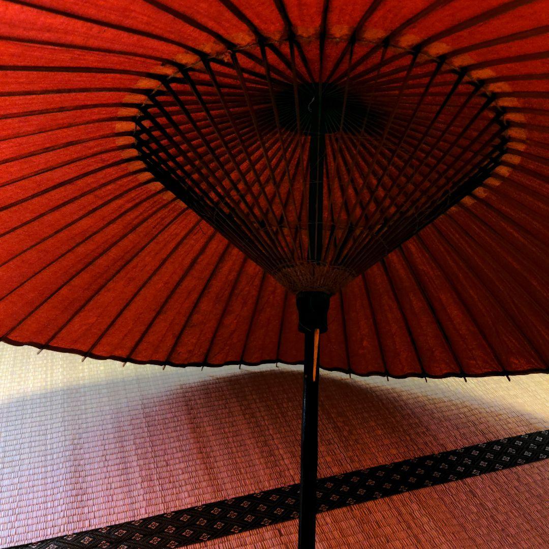 舞踊傘 赤色