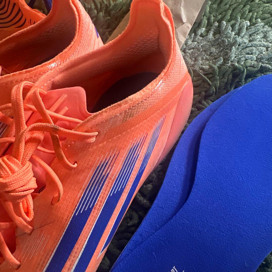 adidas F50 サッカーシューズ オレンジ/ブルーSG