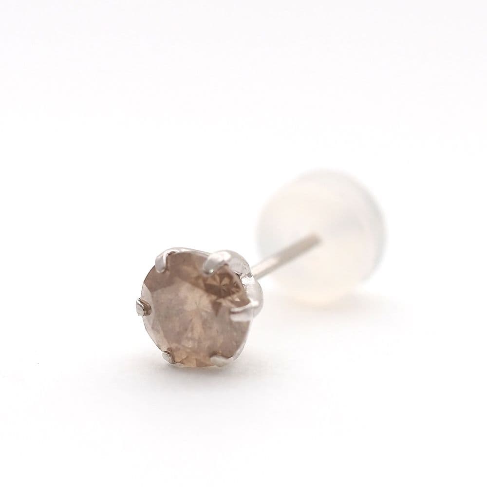 k*i様 本物保証‼︎ Pt900 プラチナ 天然ダイヤモンド0.5ct 片耳ピ