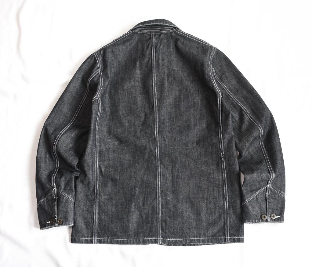 Miwa 様 カールヘルム　日本製　used加工ブラックデニム・カバーオール