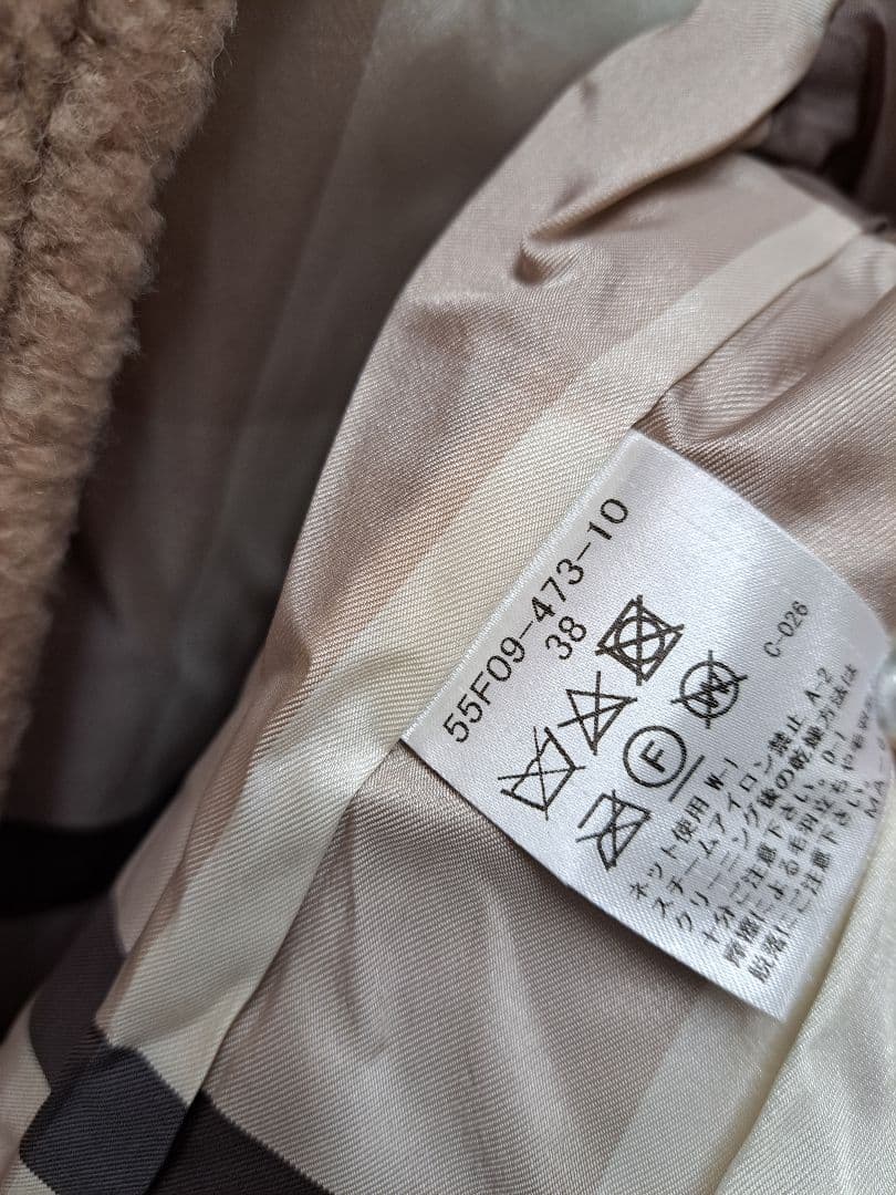BLUE LABEL CRESTBRIDGE ボアコート