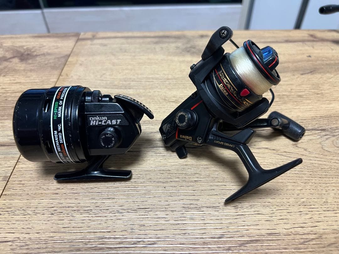 Daiwa Hi-Cast G5-30 とCARBO SPORT 700 リル