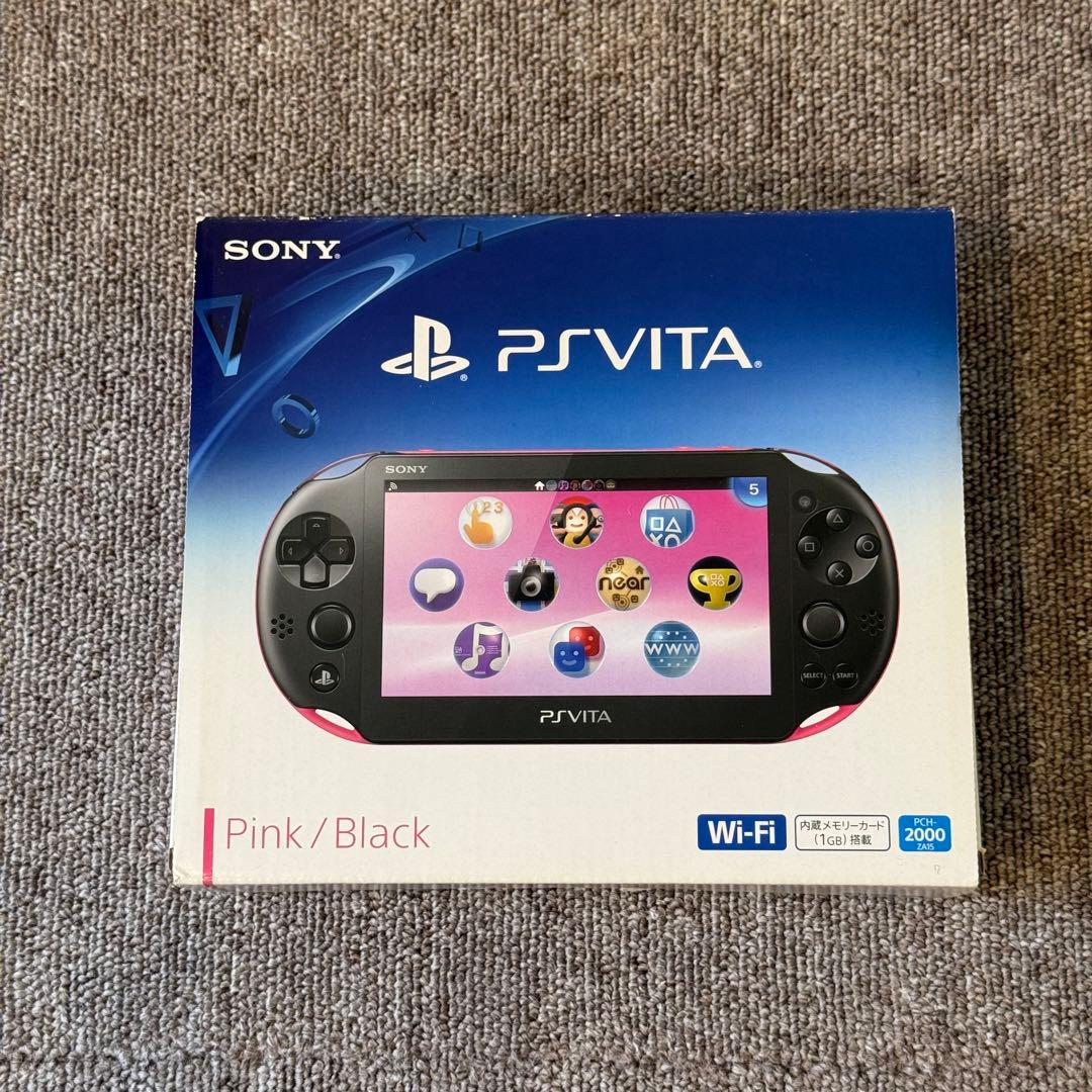 PSVITA PCH-2000 ピンク/ブラック 箱付き