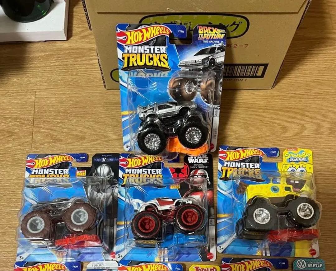 バックトゥーザフューチャー ホットウィール モンスタートラック デロリアン