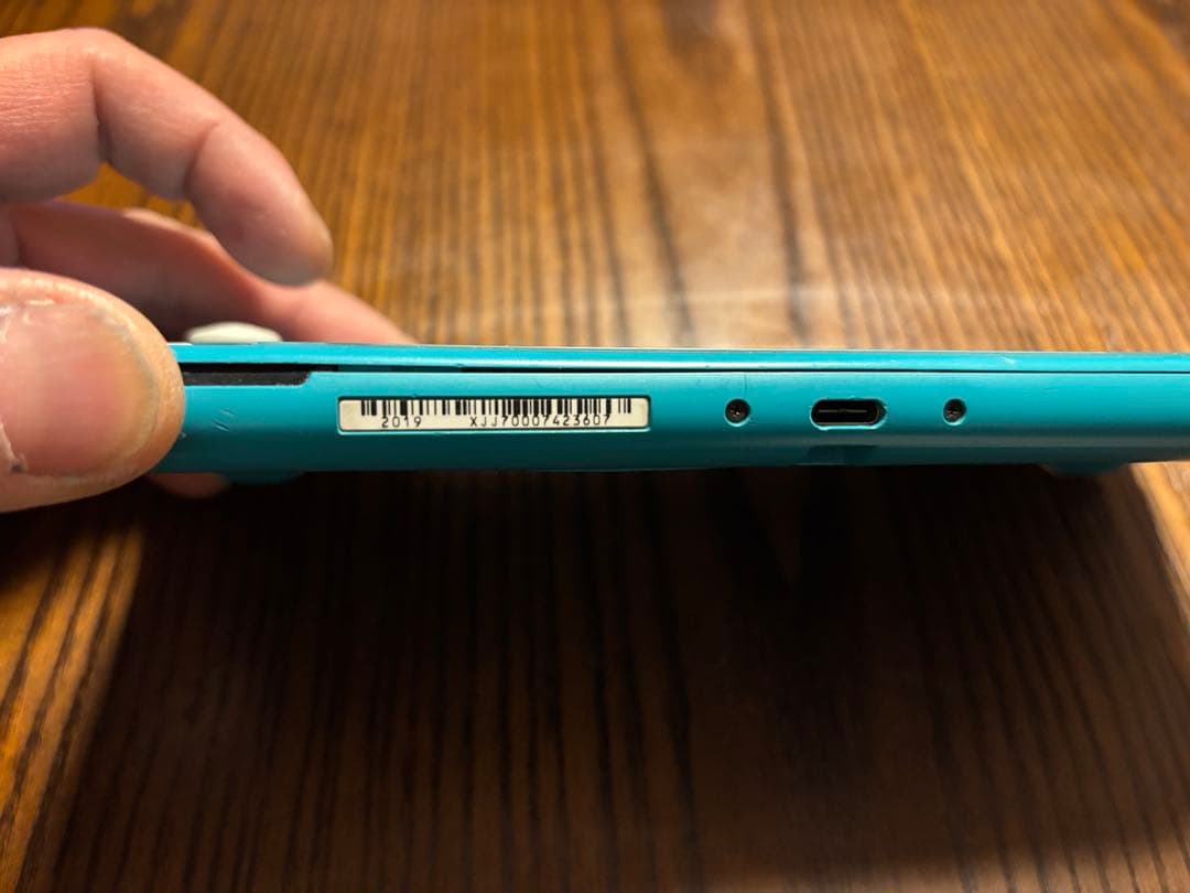 Nintendo Switch lite ターコイズ ジャンク 電源ok
