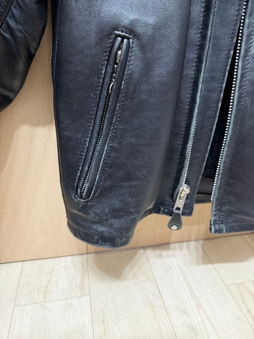 schott leather jacket サイズ36