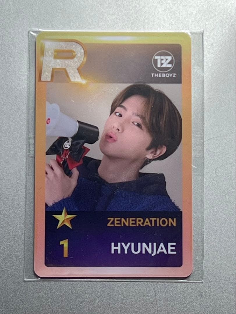 ヒョンジェ トレカ SUPER STAR THE BOYZ ソウルコン ドボイズ