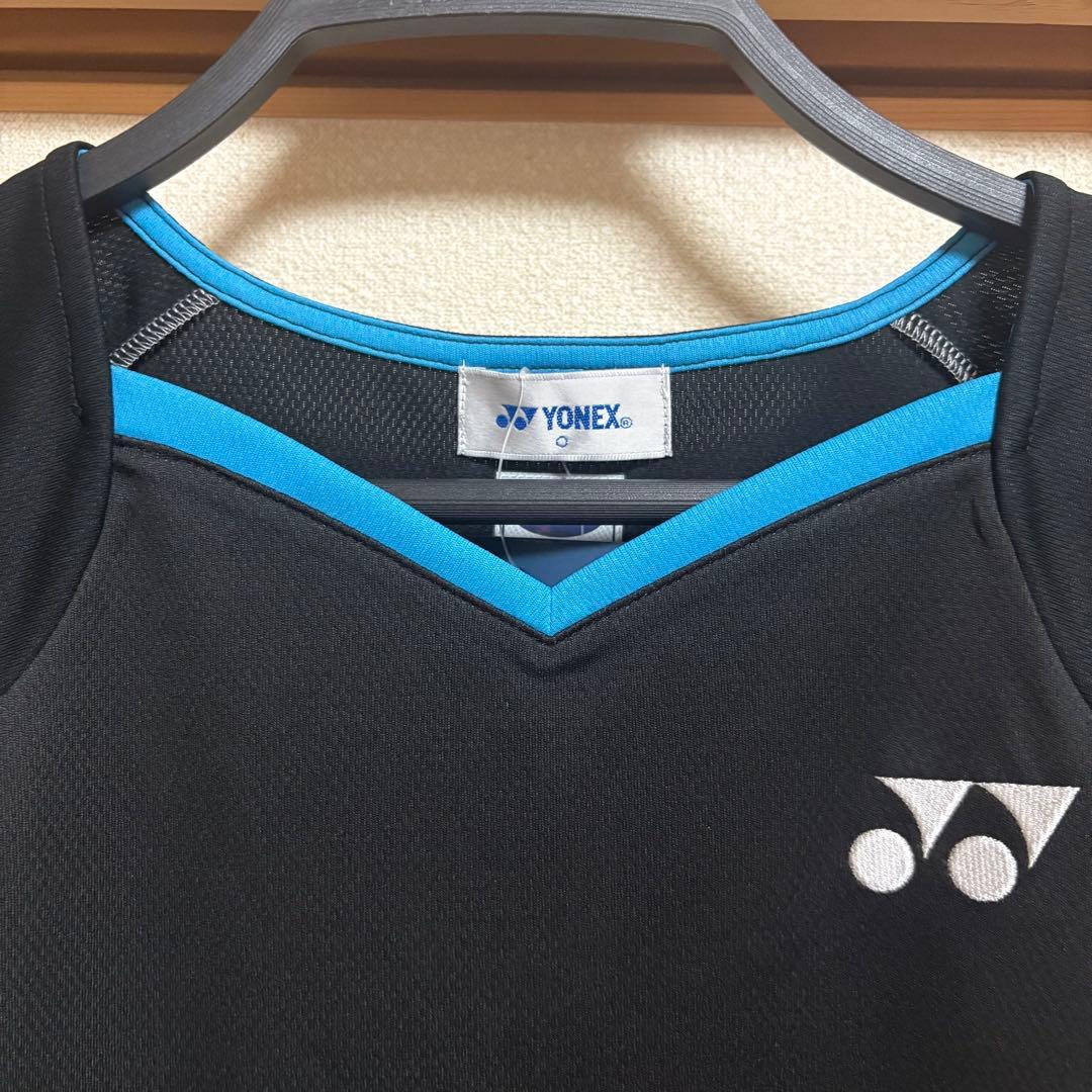 YONEX バドミントンウェア ブラック/ブルー