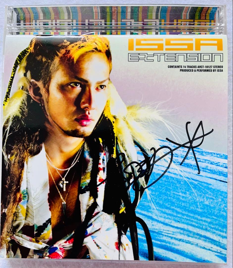 美品/貴重 直筆サイン付き ISSA EXTENSION アルバムCD1枚