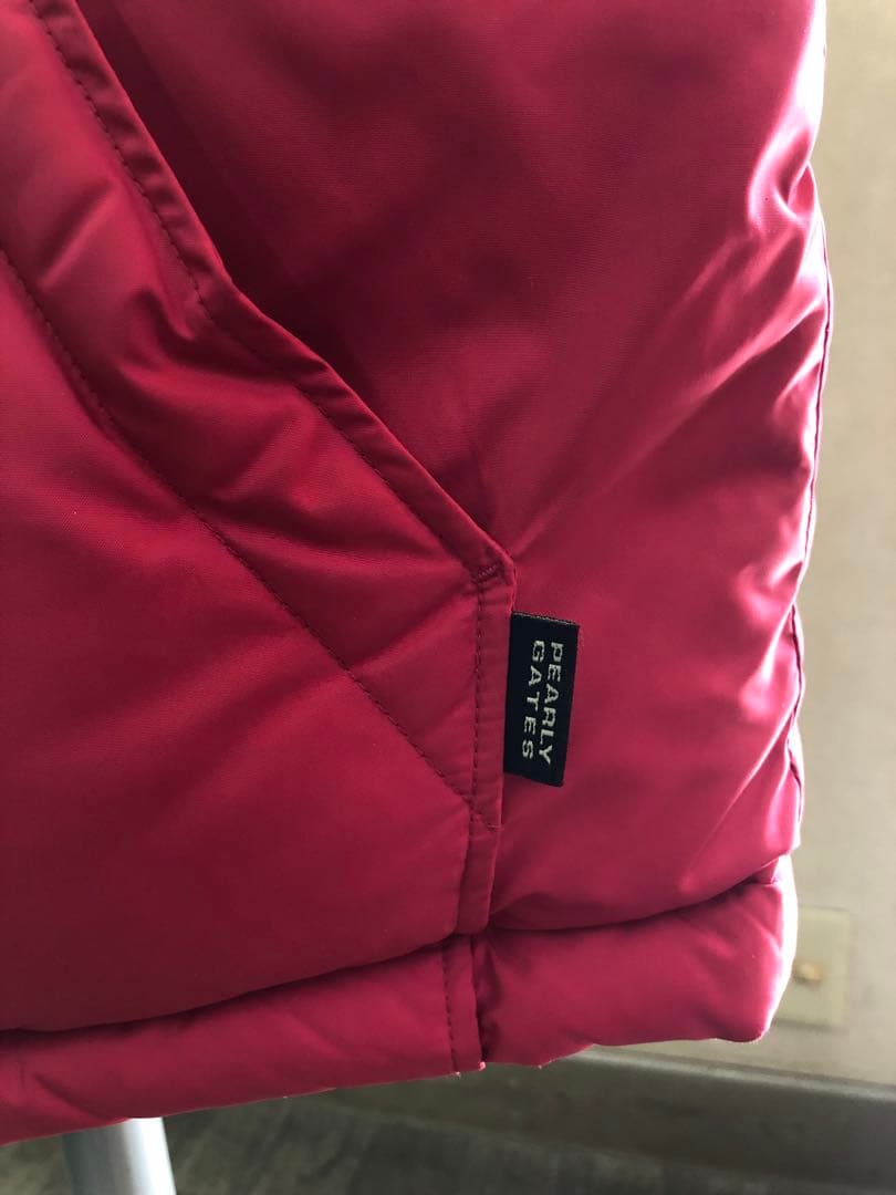 パーリーゲイツ　PEARLYGATES 美品　ダウンベスト　サイズ1(M)