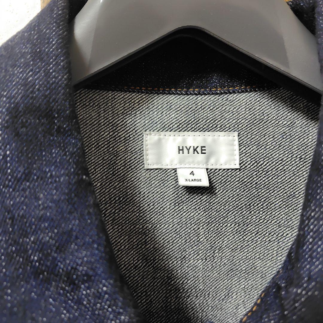 ＜HYKE＞TYPE1 ユーズドウォッシュ＆ワンウォッシュ デニムジャケット別注