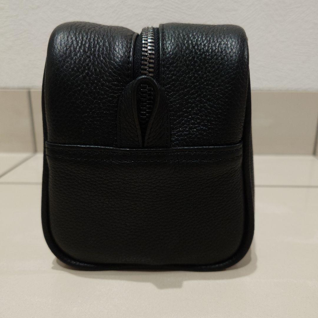 hachi　PXG Classic Leather Wash Bag