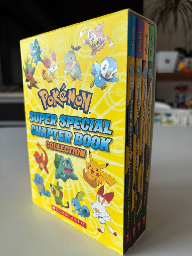 Pokemon English Chapter Book (4冊) セット