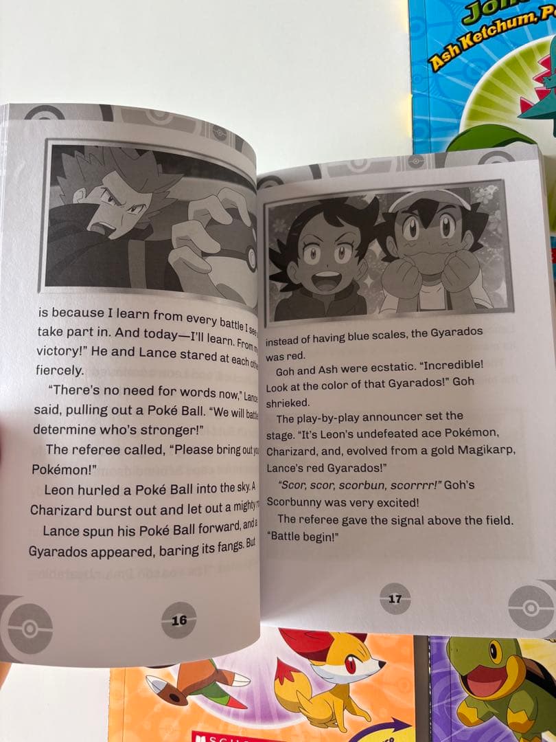Pokemon English Chapter Book (4冊) セット