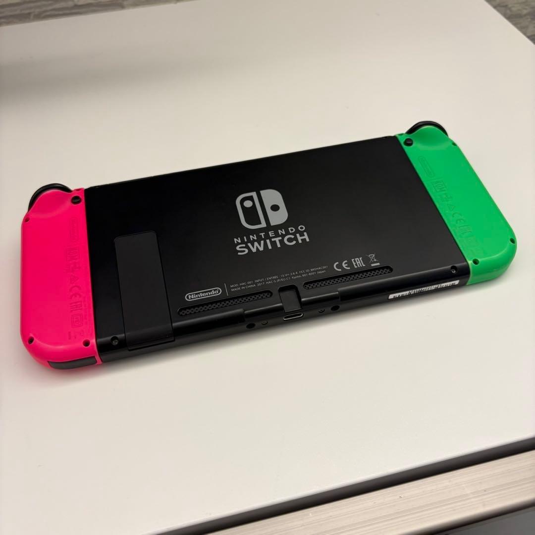 Nintendo Switch 本体 スプラトゥーン モデル ネオングリーン