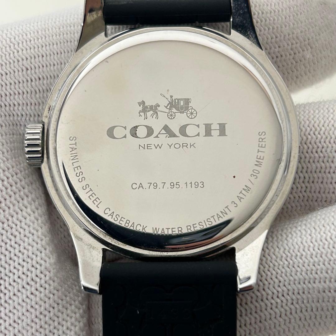 COACH コーチ ラバーブレスウォッチ 腕時計