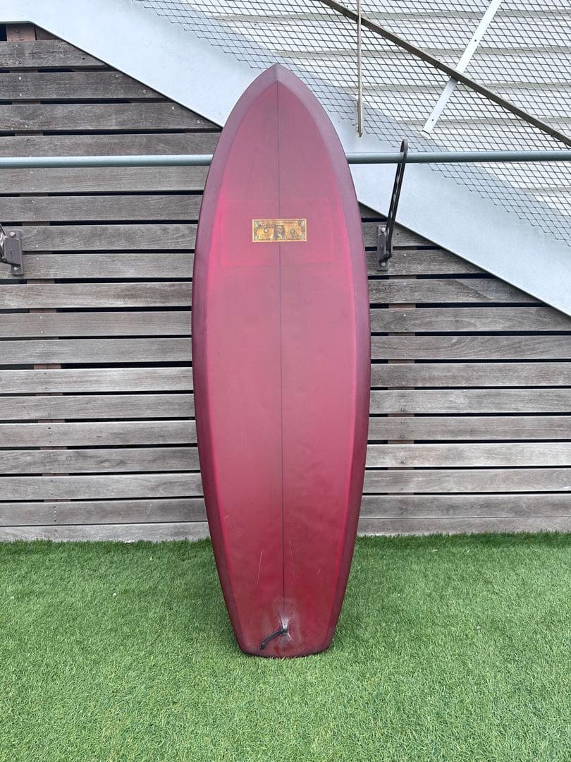 極美品　McCallum 5'7 シングル　ツインフィン