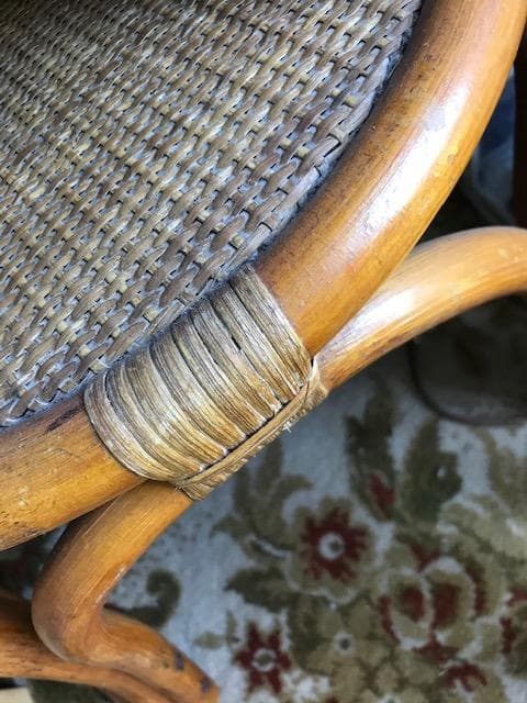昭和レトロ ラタンの照明 籐の家具 カゴナチュラル インテリア カゴ付き