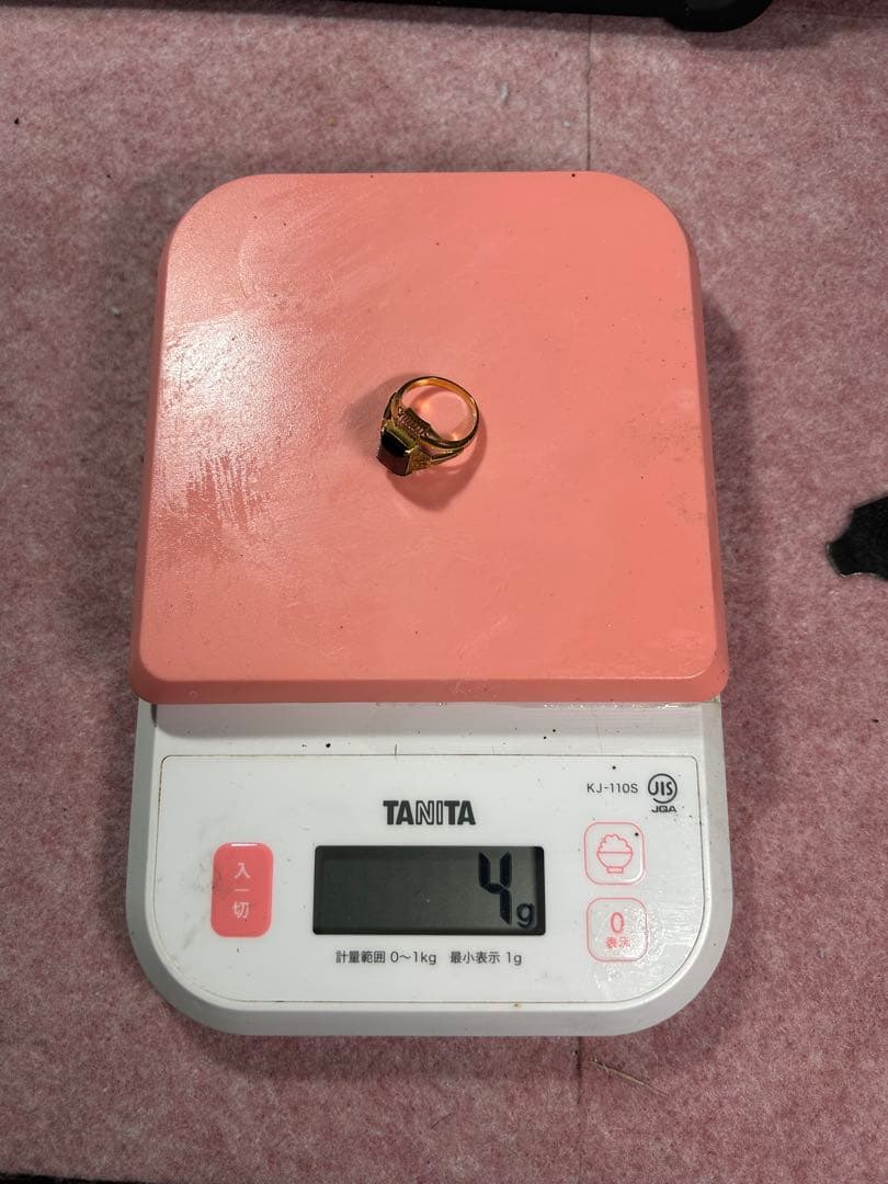 Ø*様 ゴールドリング　中古品