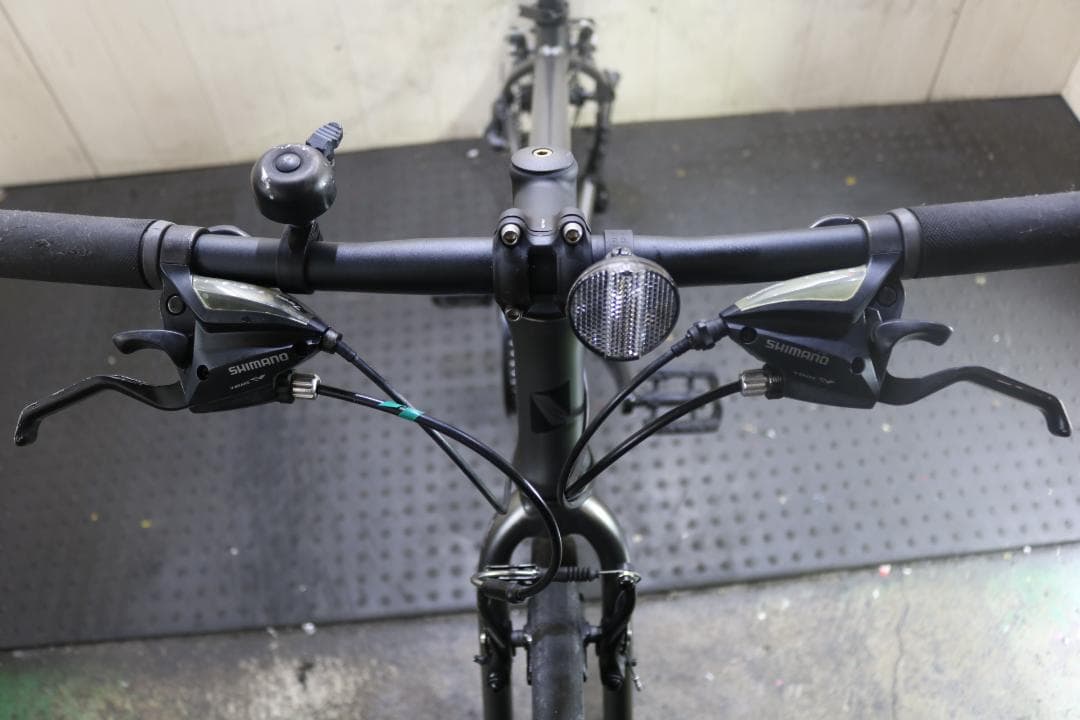 NESTO VACANZE 700C アルミ 21速 440mm GREYクロス