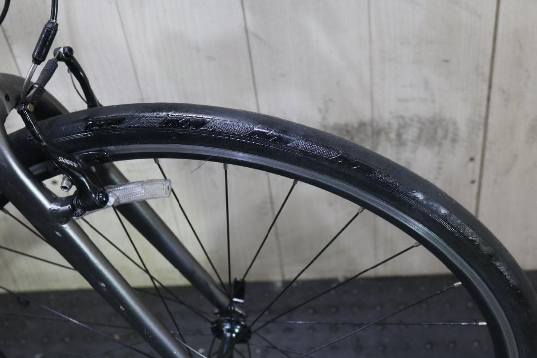 NESTO VACANZE 700C アルミ 21速 440mm GREYクロス