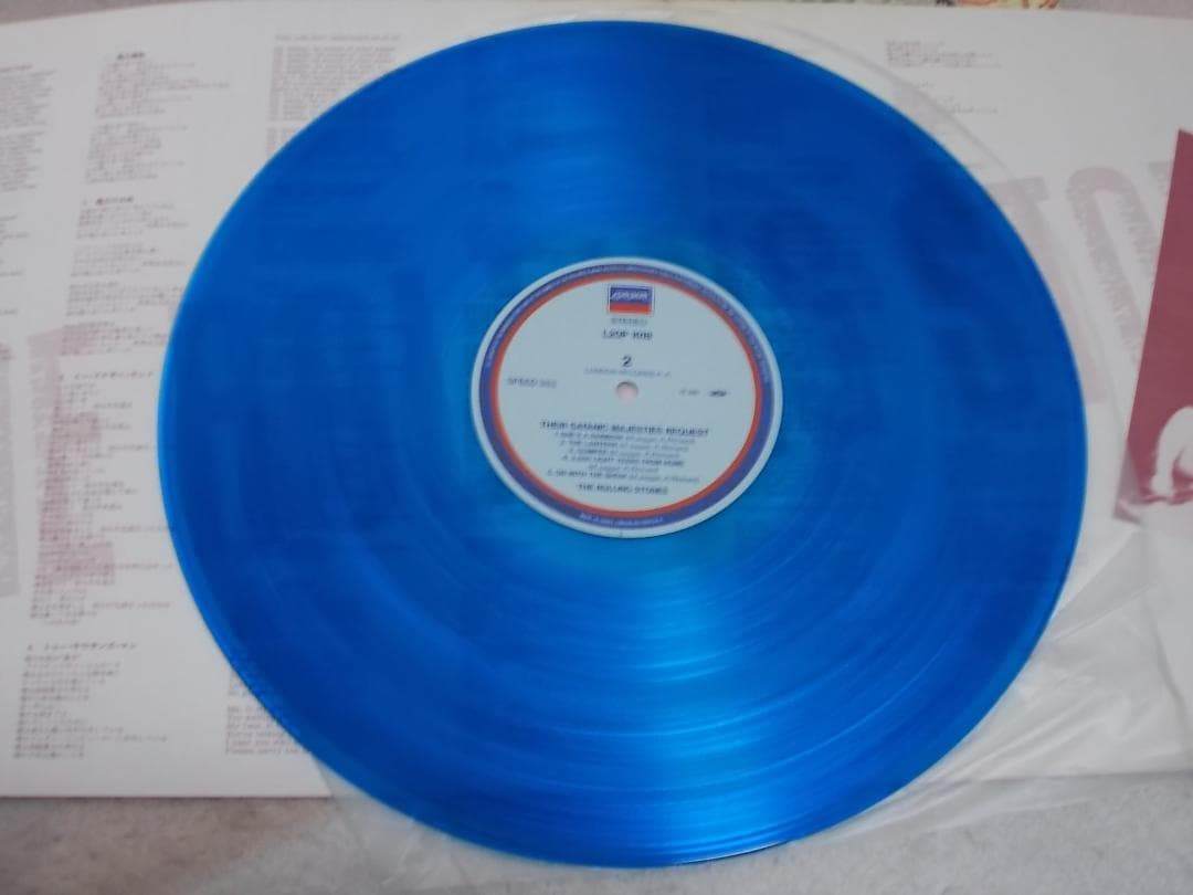 The Rolling Stones 名盤 LPレコード 青色８枚セット
