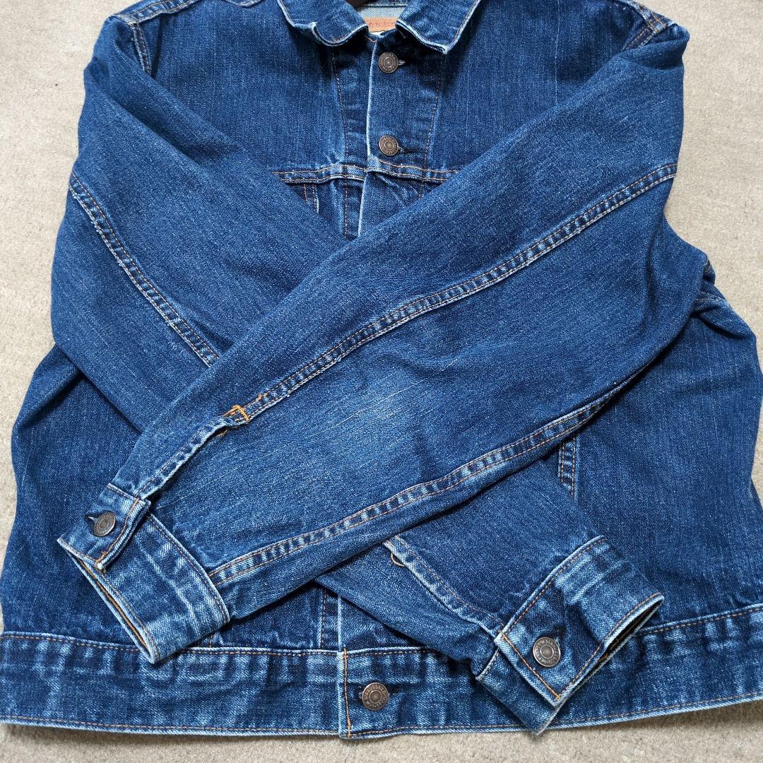濃紺 70s リーバイス 70505 サイズ44 66前期 布ケアタグ