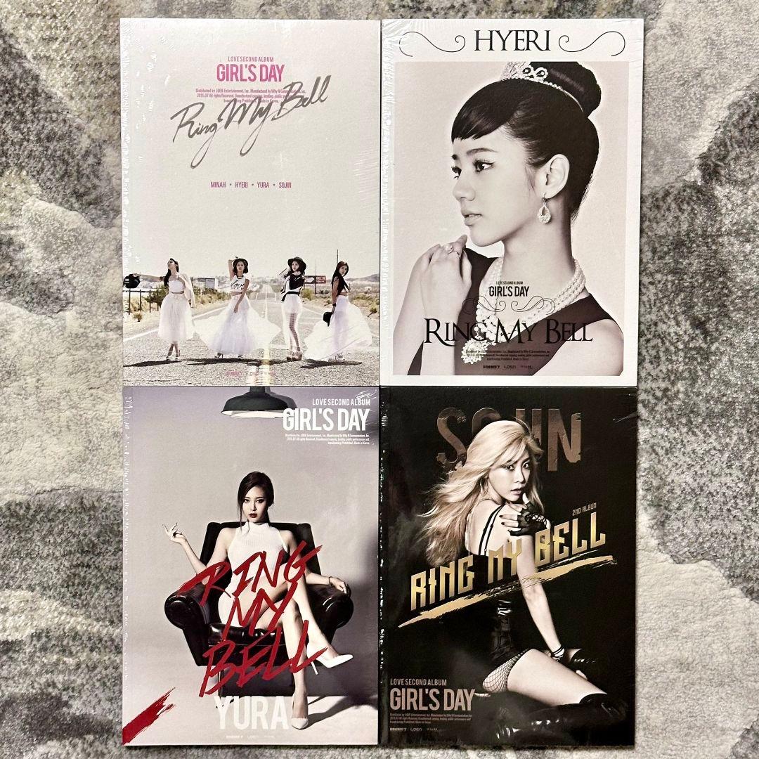 新品未開封 GIRL'S DAY LOVE SECOND ALBUM 4点セット