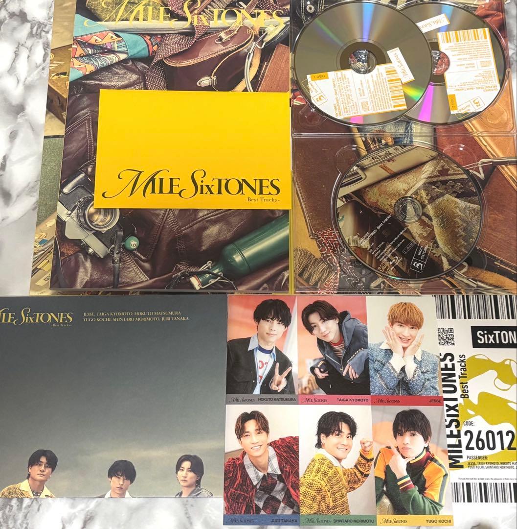 【特典付き】MILESixTONES -Best Tracks- 初回盤B