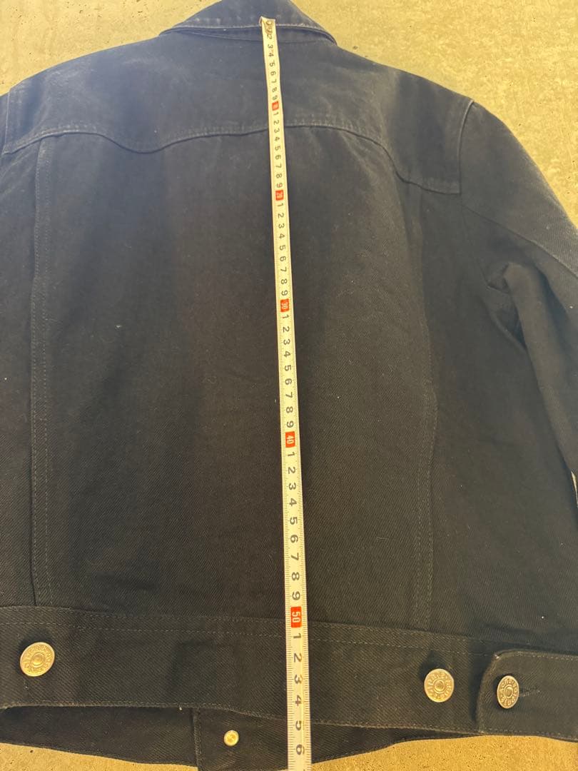 acne studios blå konst ブラック　デニムジャケット