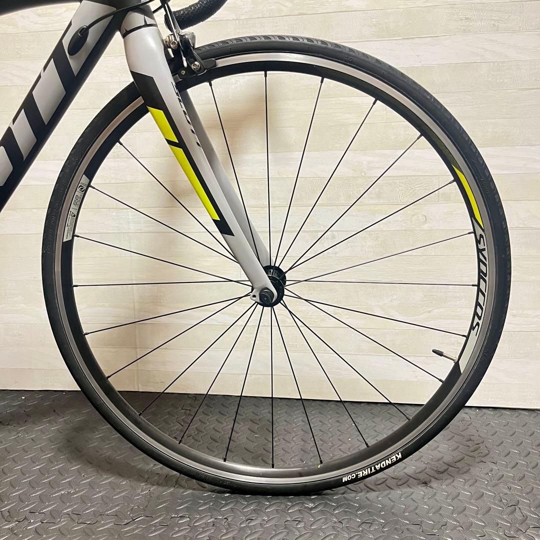 極美品 SCOTT SPEEDSTER 10 XXS 105 ロード 11速 黒