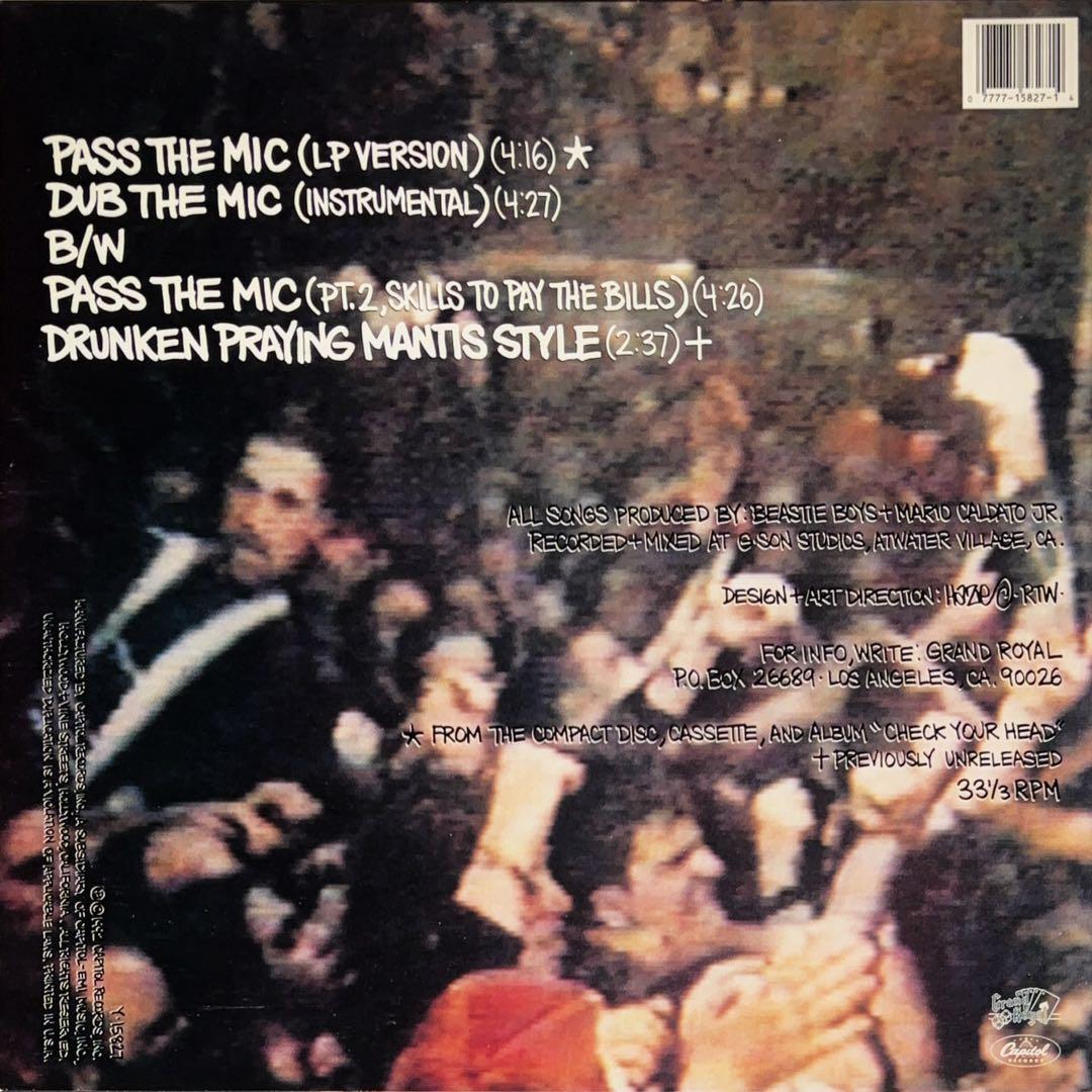 洋楽 Beastie Boys - Pass The Mic