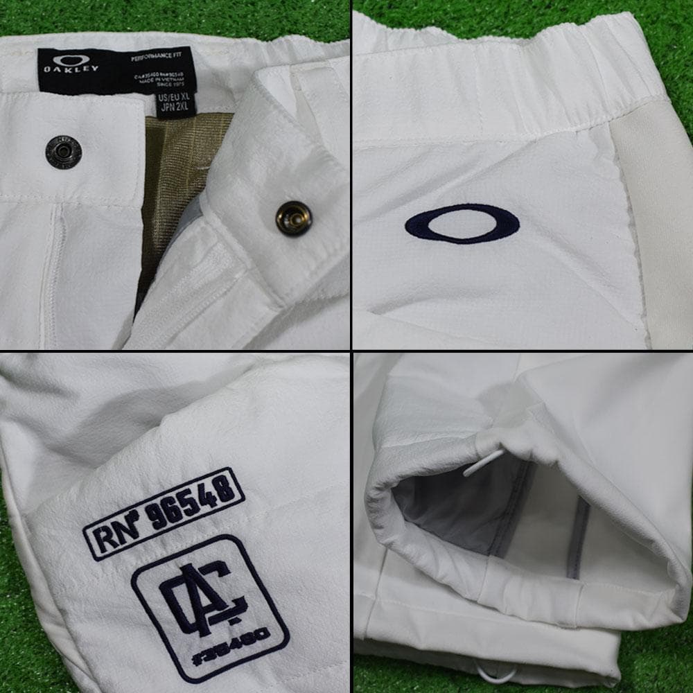 OAKLEY/オークリー ゴルフ 防寒パンツ【ホワイト/2XL】超美品！